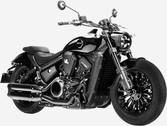 BENDA DARKFLAG 500 2026, moto cruiser de 496 cc
