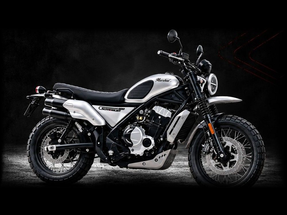 MARSHAL SCRAMBLER 300 2026, moto scrambler